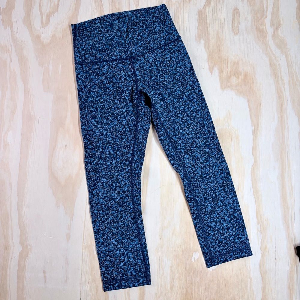 Lululemon 21" Wunder Under HR Crop Illuminate Multi 6